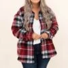 Tell Me Something New Jacket, Red-Black 1 Tell Me Something New Jacket, Red-Black -Beyond Basics 10 15 17637