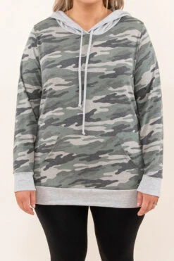 Stop To Think Hoodie, Olive -Beyond Basics 10 20 17834