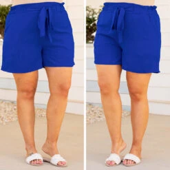 Letting Go Shorts, Blue -Beyond Basics 10 2695f1bf ad57 4851 8aaa 4e03da029e29