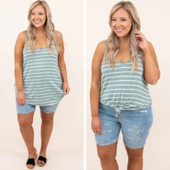 Toes In The Sand Tank, Light Green-Ivory -Beyond Basics 11 333f169c fb45 44a7 be45 93ca750c0e40