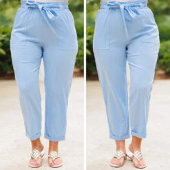 Nice For Once Pants, Light Blue -Beyond Basics 12 5e227e48 3b8b 4578 8a3e 69c6381e7b58