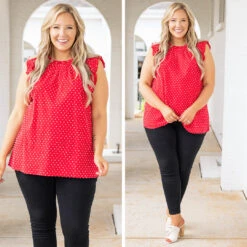Love Bandit Top, Red -Beyond Basics 12 78d92f75 5f98 4213 958e 12562f39c1f2