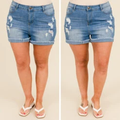 Would You Be So Kind Shorts, Medium Wash -Beyond Basics 12 b5ff967d d4d5 4537 8dfd 7e4896bcf178
