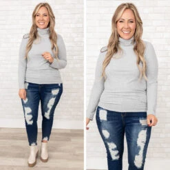 Right Where We Belong Top, Heather Gray 13 Right Where We Belong Top, Heather Gray -Beyond Basics 12 da1ac47a ae17 47e9 b4e2 430d2bbf652b