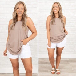 Simply Elegant Tank, Ash Mocha 13 Simply Elegant Tank, Ash Mocha -Beyond Basics 12 e7b1f3dd 52a6 4084 b365 6c81bb763fff