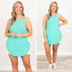 Simply Elegant Tank, Mint -Beyond Basics 13 2b23fd13 a6b6 49a9 9d76 79ed2e94b099