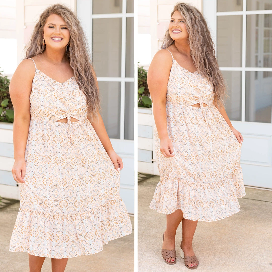 All Above Him Dress, Coral 8 All Above Him Dress, Coral - Image 6