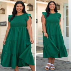 Our Sweet Memories Dress, Forest Green 13 Our Sweet Memories Dress, Forest Green -Beyond Basics 14 f1ddb2f0 c8d0 443c accf 226b1f0ab8e5