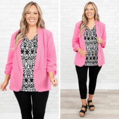 Working In Style Jacket, Pink -Beyond Basics 16 5f109579 2264 4a9a 8ecf 824fa66bf7b2