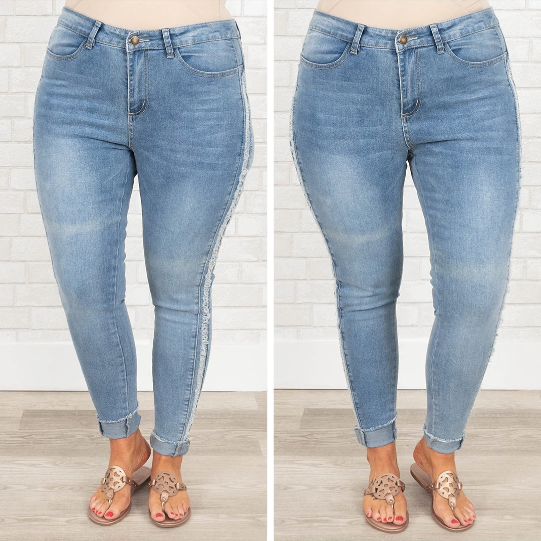 My Favorite Road To Take Jeans, Medium Wash 8 My Favorite Road To Take Jeans, Medium Wash - Image 6