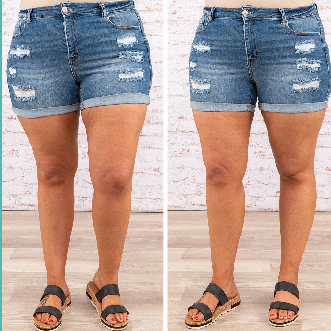 Summer Series Shorts, Medium Wash 8 Summer Series Shorts, Medium Wash - Image 6