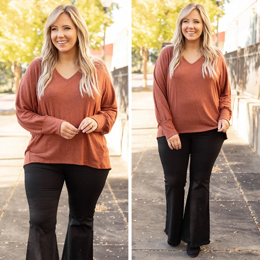 Never Feeling Lonely Top, Rust 8 Never Feeling Lonely Top, Rust - Image 6