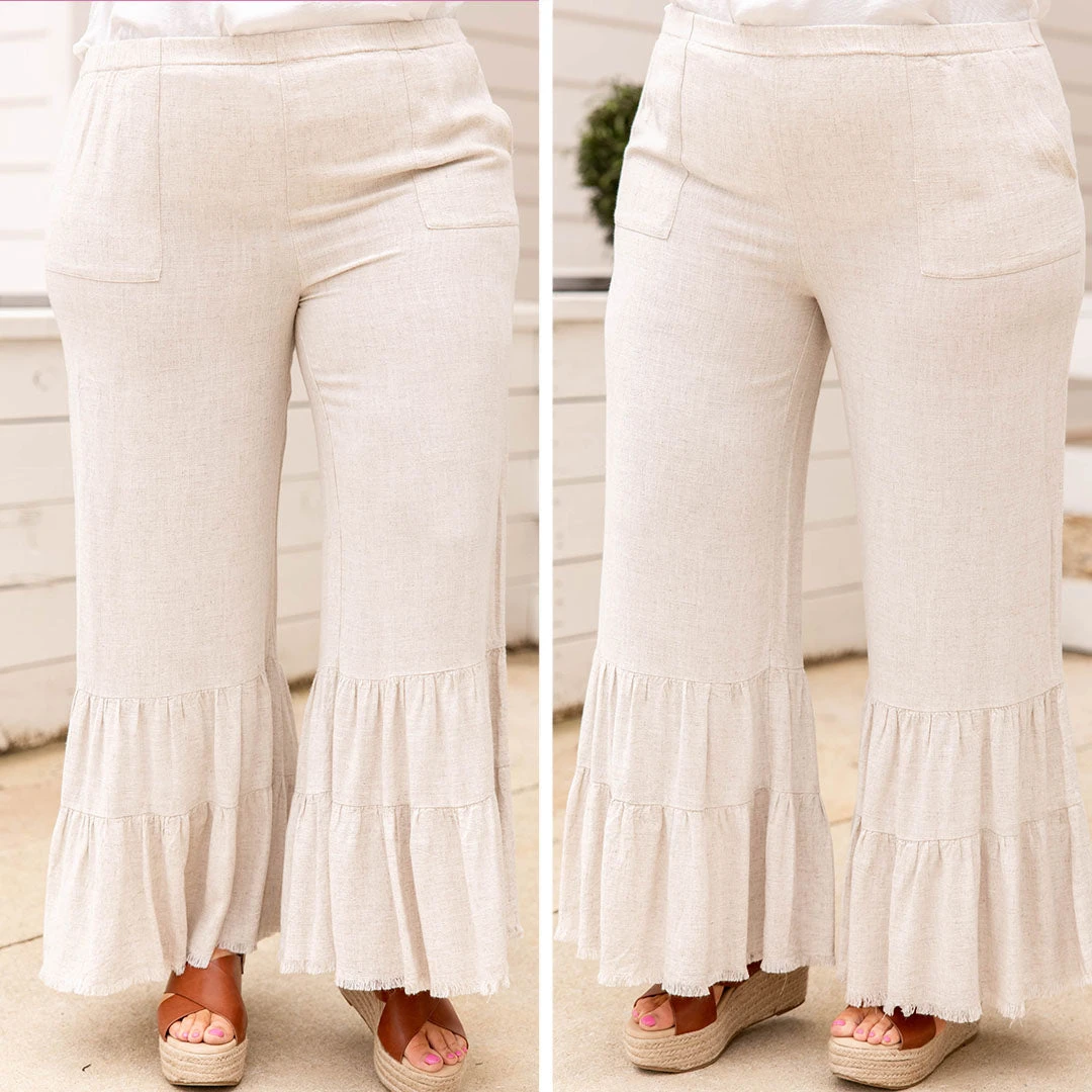 Take Time Pants, Oatmeal 8 Take Time Pants, Oatmeal - Image 6