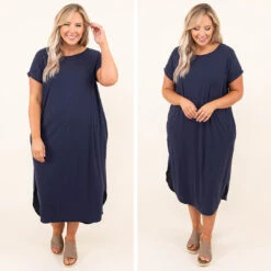 Here We Go Again Dress, Navy -Beyond Basics 19 b81b39fd 040e 4cae b252 5ba4c75ed9dc