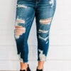 Can't Say Goodbye Skinny Jeans, Dark Wash 1 Can't Say Goodbye Skinny Jeans, Dark Wash -Beyond Basics 1B0A9753
