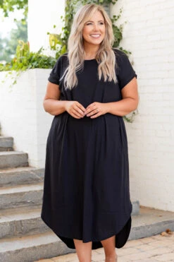 Here We Go Again Dress, Black