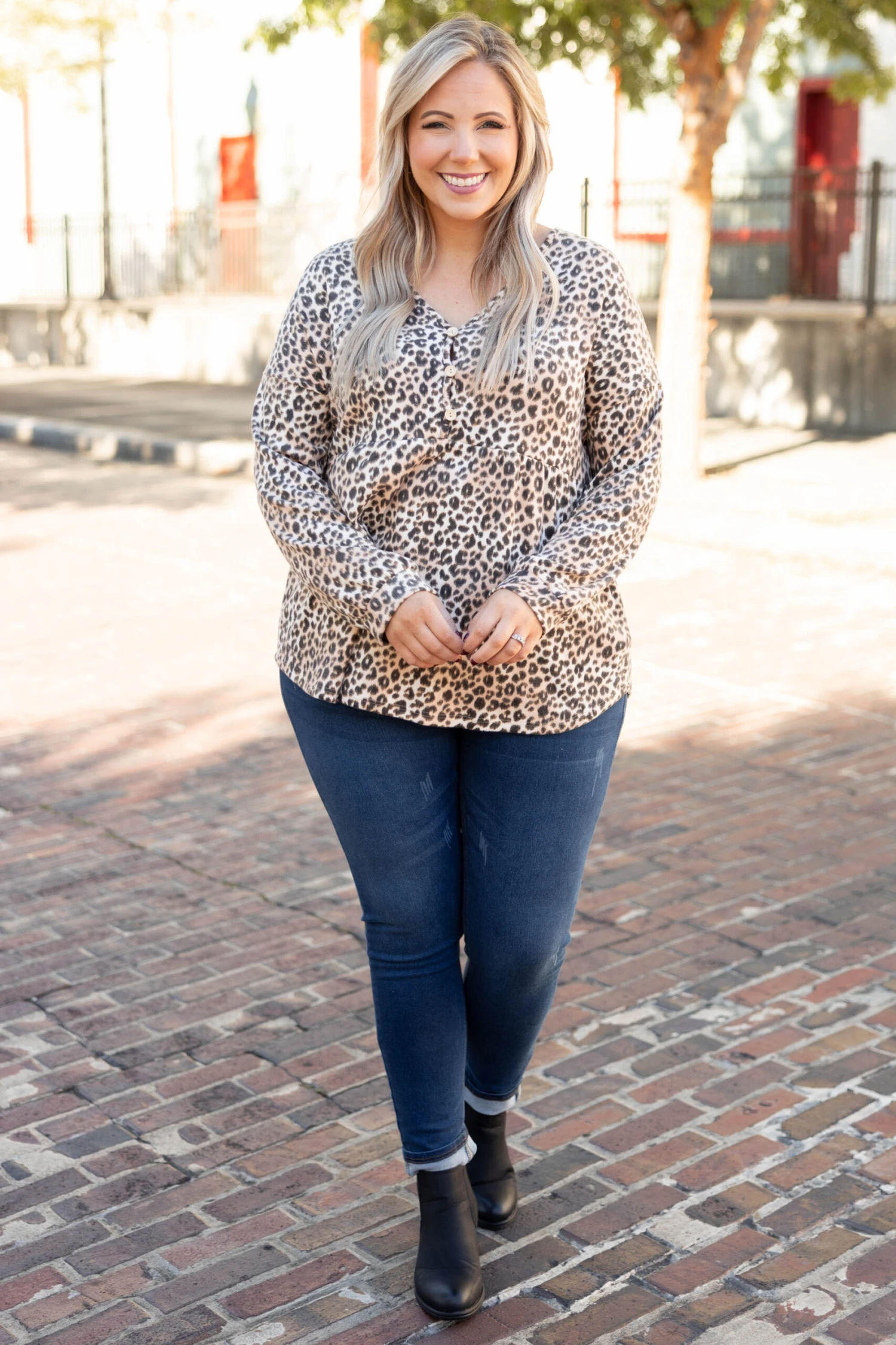 Strut Like You Mean It Top, Leopard 4 Strut Like You Mean It Top, Leopard - Image 2