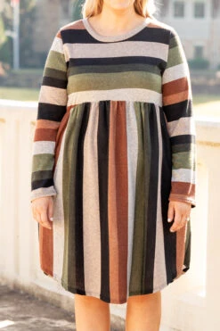 Thinking Of The Past Dress, Olive-Black 11 Thinking Of The Past Dress, Olive-Black -Beyond Basics 1I5A2581