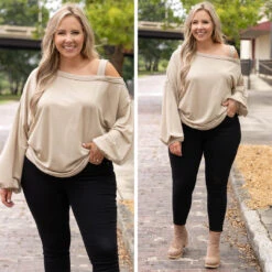 Bring On The Night Top, Taupe 13 Bring On The Night Top, Taupe -Beyond Basics 1 2f4d8cfe 7329 448b bb02 524496fcdd82