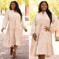 Country Living Dress, Mocha -Beyond Basics 1 576660c2 24b6 4852 9e66 c46b75e1e994