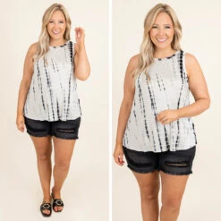 Charming Charlotte Tank, Ivory-Black 13 Charming Charlotte Tank, Ivory-Black -Beyond Basics 1 eed436e3 4396 4ddd 8c42 b29c6f99ea72