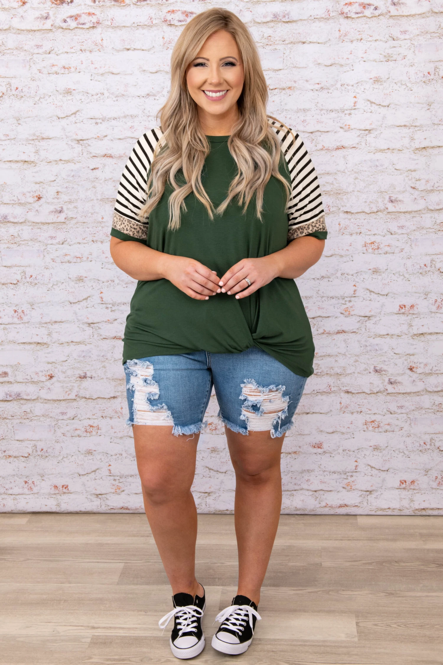 Live Some Shorts, Medium Wash 4 Live Some Shorts, Medium Wash - Image 2