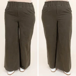 The Sweetest Destination Pants, Dark Olive -Beyond Basics 21 8d47317b 4125 4189 bb92 d9828a20384c