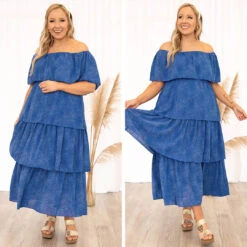 Roll The Path Dress, Royal Blue -Beyond Basics 21 b26c3d6c 8cc1 4ff9 92f6 3ee5b14041e7