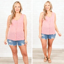 Meet Me In The Spring Tank, Pink 13 Meet Me In The Spring Tank, Pink -Beyond Basics 27 05c88681 0c92 43a1 bfb1 6477e6a87f14