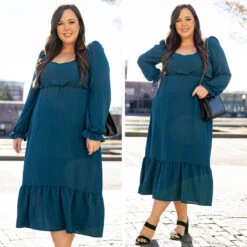Time To Show It Off Dress, Teal -Beyond Basics 28 7c2ce4eb dcf3 4aea 9db5 b770336474b7