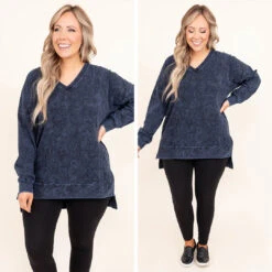 Come On Over Pullover, Blue Gray Mineral Wash 13 Come On Over Pullover, Blue Gray Mineral Wash -Beyond Basics 2 95ca5c0f 0603 4733 ac8b 6f0976e304bc