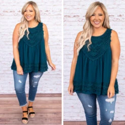 Sweet Charm Tank, Teal -Beyond Basics 2 d6e19b82 48da 4699 9fc5 887ac8ea62fb
