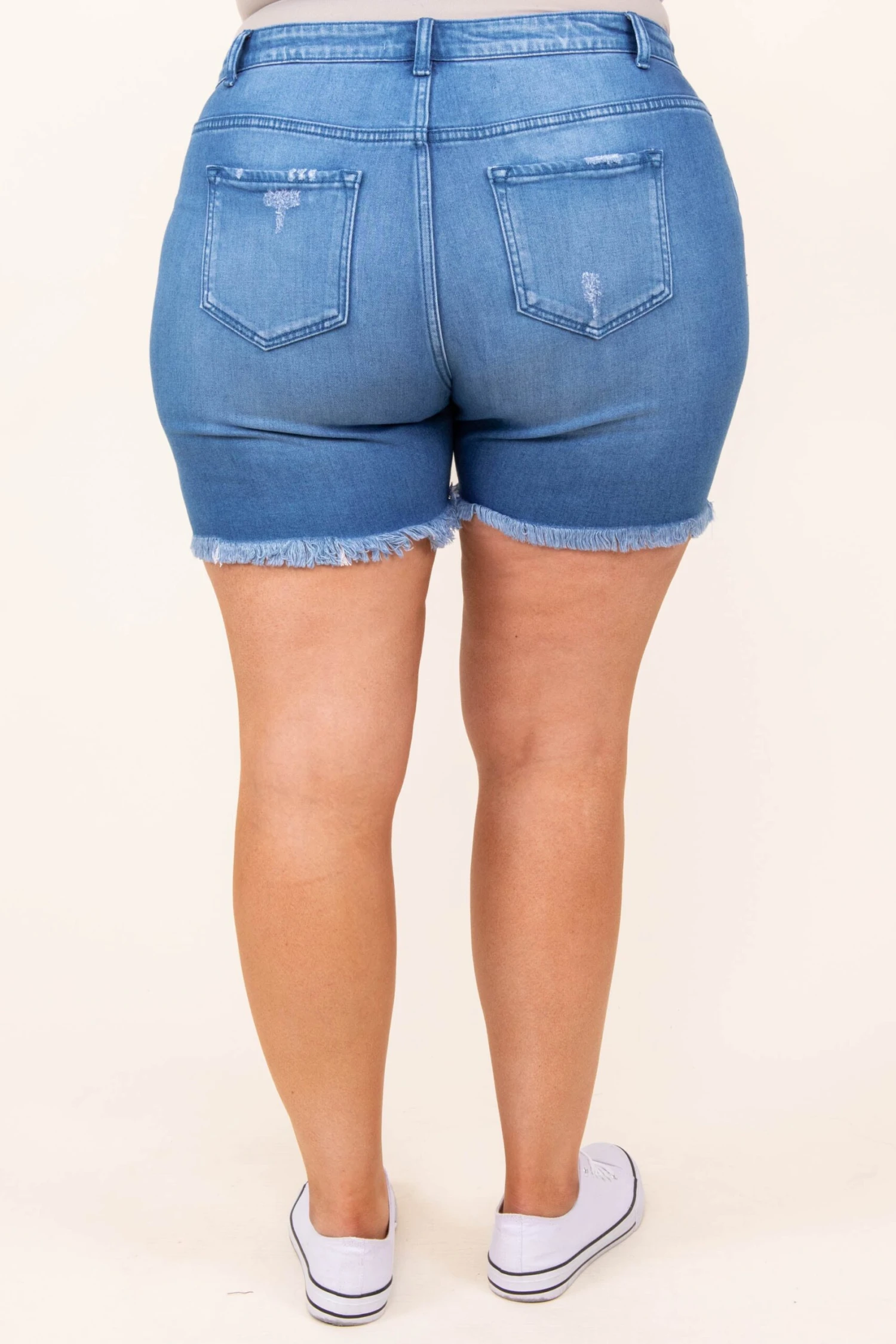 Melodic Movements Shorts, Medium Wash 7 Melodic Movements Shorts, Medium Wash - Image 5