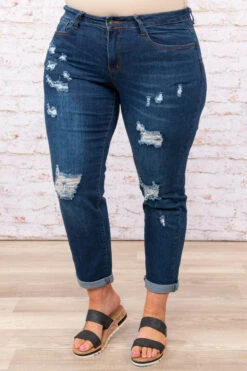 Sentimental Feelings Jeans, Dark Wash -Beyond Basics 3 16 2360 Edit