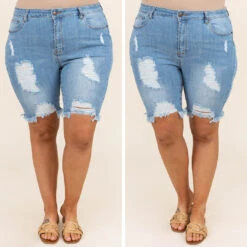 Without A Care Shorts, Medium Wash -Beyond Basics 35 43d5d326 6ba1 44b7 9094 9545474c25f6