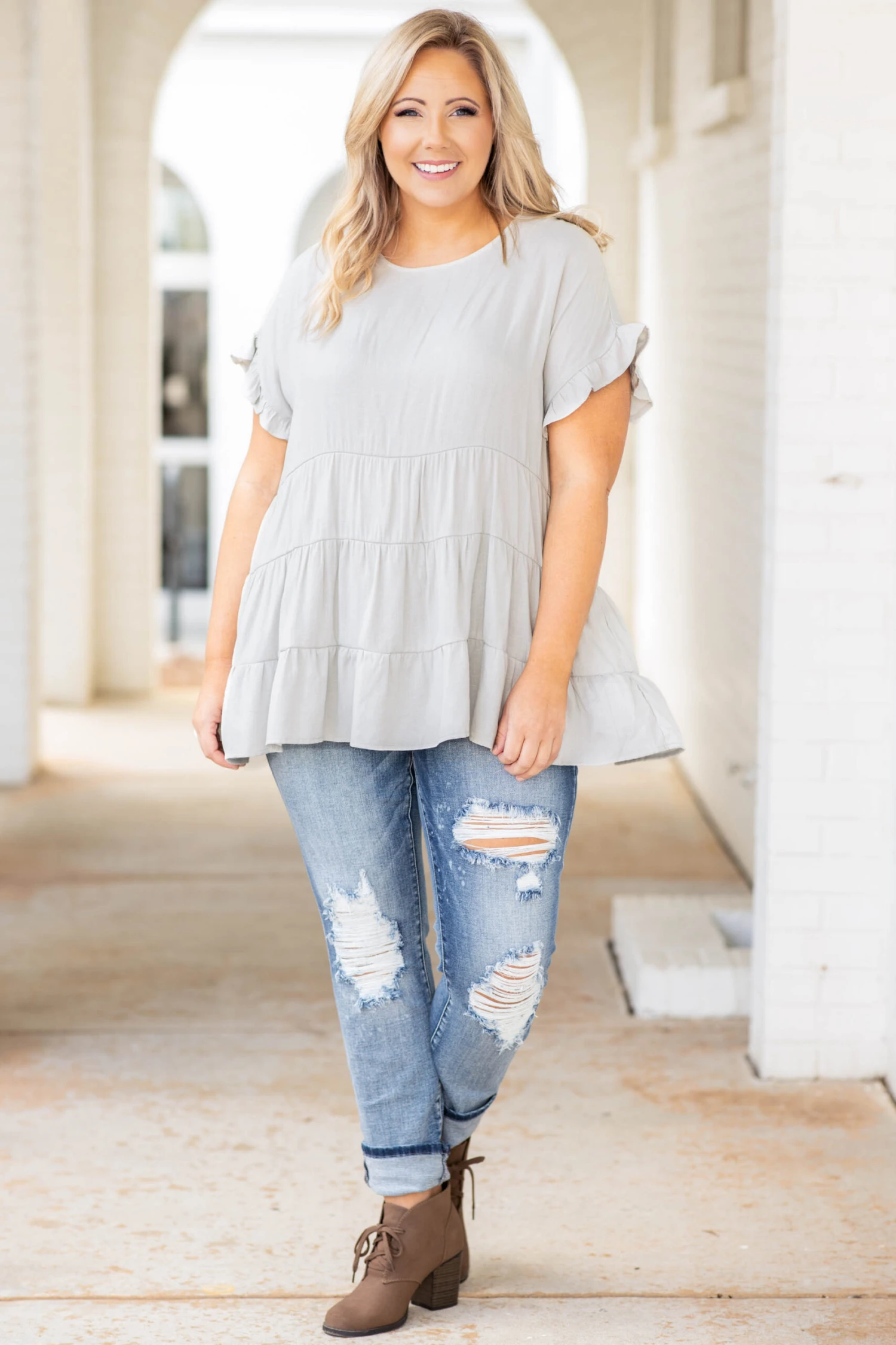 Stick By You Jeans, Light Wash 4 Stick By You Jeans, Light Wash - Image 2