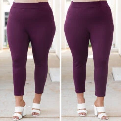Business Lady Pants, Plum -Beyond Basics 3 bb0b29bc b084 4a64 90c5 b9038615ee08