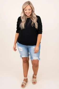Summer Heat Shorts, Light Wash -Beyond Basics 4 14 6065
