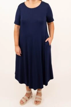 Somebody Like You Dress, Navy 11 Somebody Like You Dress, Navy -Beyond Basics 4 20 6807