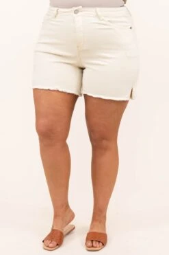 My Best Advice Shorts, White