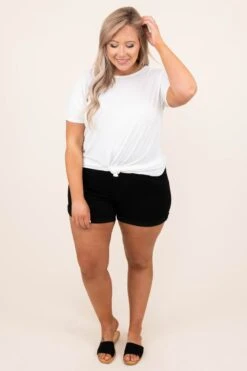 Let's Get Loud Shorts, Black -Beyond Basics 4 6 4785