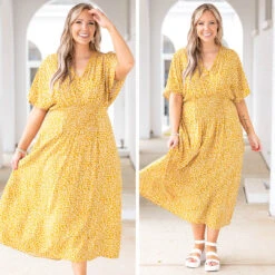 Hands To Yourself Dress, Yellow -Beyond Basics 4 07dc6c4d 8ce1 4f31 8969 2a95d0e4acb9