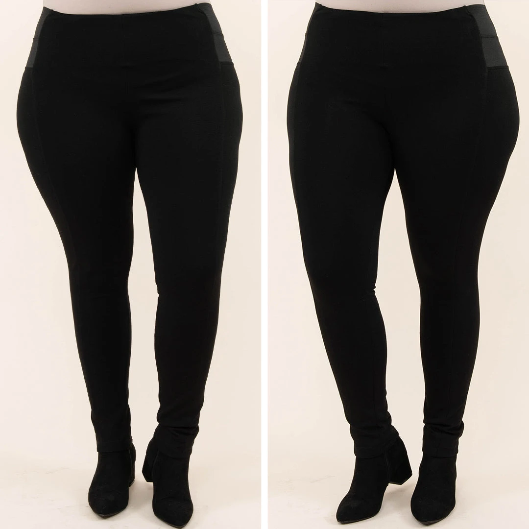 Let The Good Times Roll Pants, Black 7 Let The Good Times Roll Pants, Black - Image 6