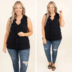 Keeping The Stars Apart Top, Black -Beyond Basics 4 8569dc41 2e4f 43c6 96bf 024f9051ef80