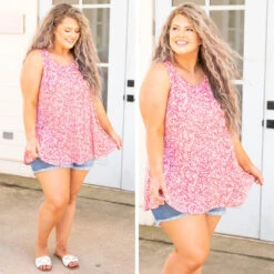 Little Florals Top, Red -Beyond Basics 4 e62f2aea 403c 459a a28d 74396ec2fd14