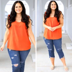 Flash Of Fun Top, Orange -Beyond Basics 4 e6b3cecf 778d 401c 8495 d54ae2ab5634