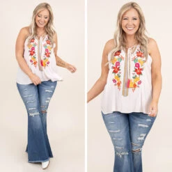 More Than A Dream Top, Ivory Multi -Beyond Basics 4 eb363c2a 3185 48a2 a017 cb0fc383773c