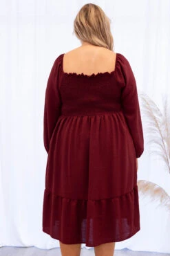 Back Where It Started Dress, Wine 12 Back Where It Started Dress, Wine -Beyond Basics 5E1A3264