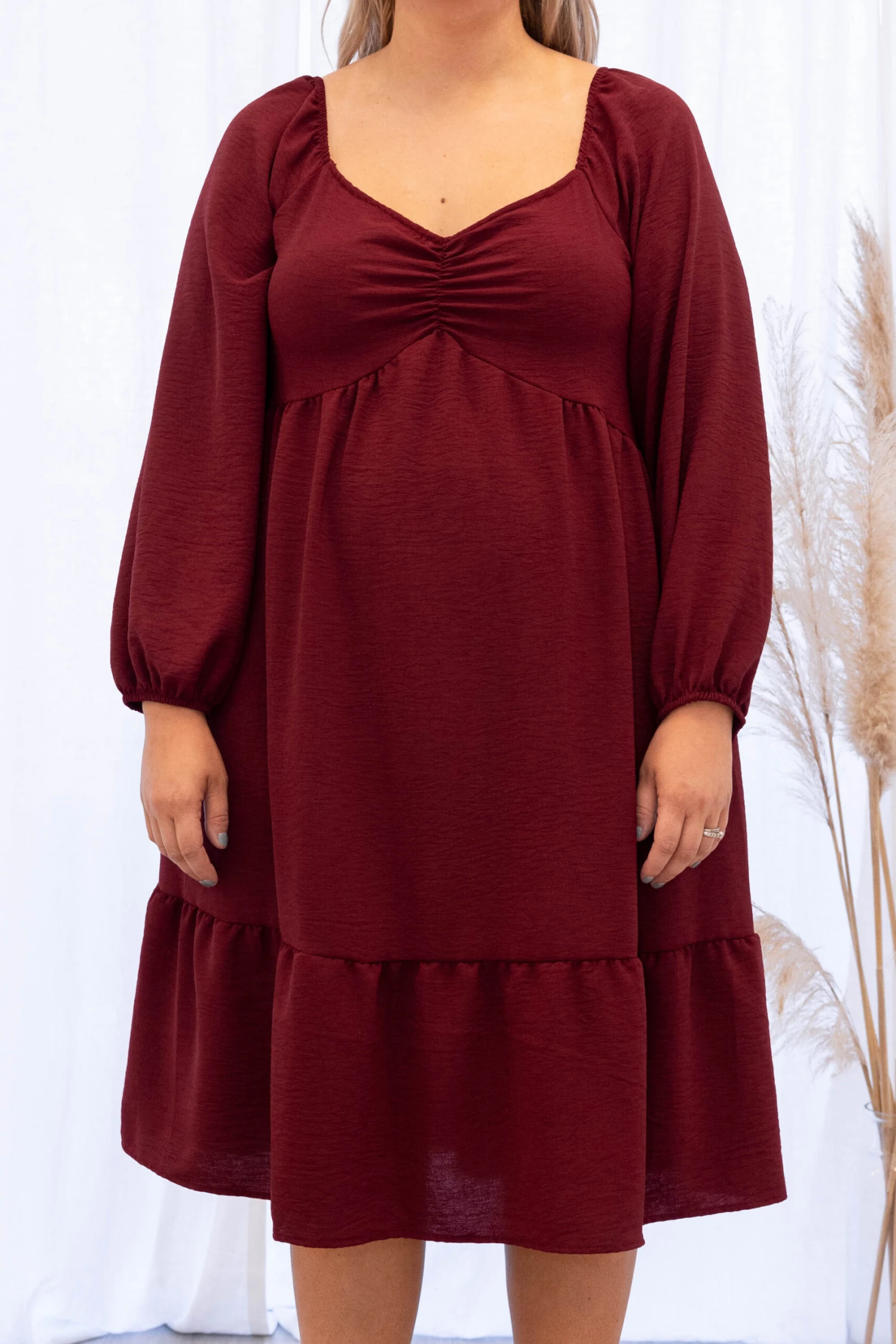 Back Where It Started Dress, Wine 6 Back Where It Started Dress, Wine - Image 4