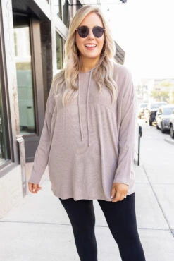 Let's Call The Girls Up To Top, Taupe